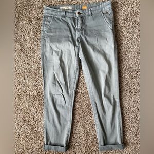 Anthropologie olive green pants.